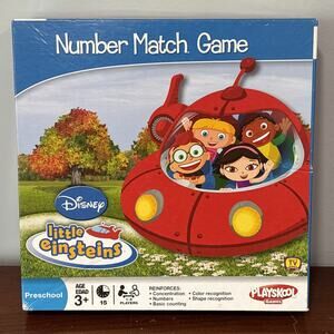 Disney Little Einsteins Number Match Game Playskool Preschool Educational USED
